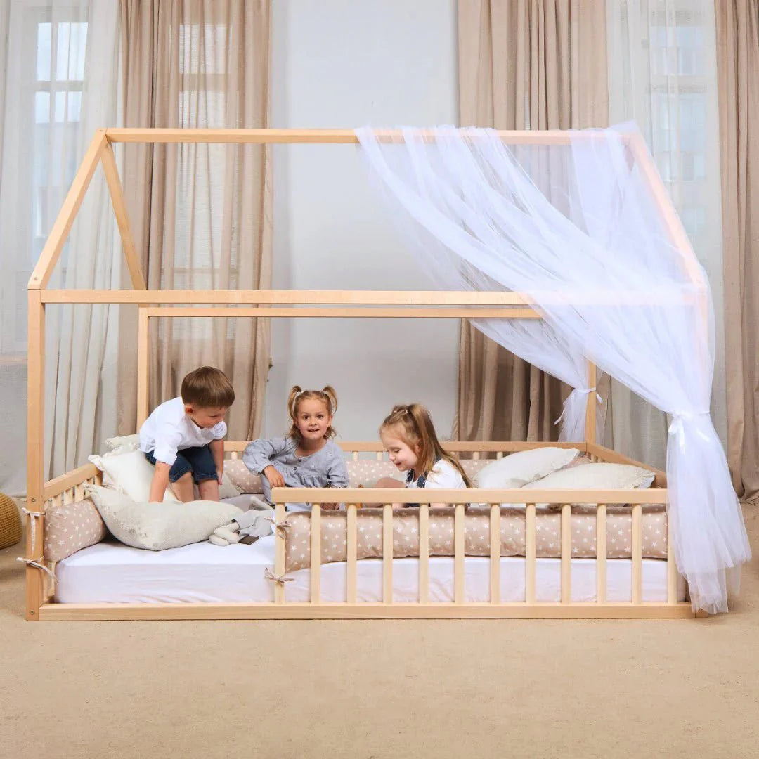 Hausbett für Kinder und Kleinkinder ab 1 Jahr Montessori