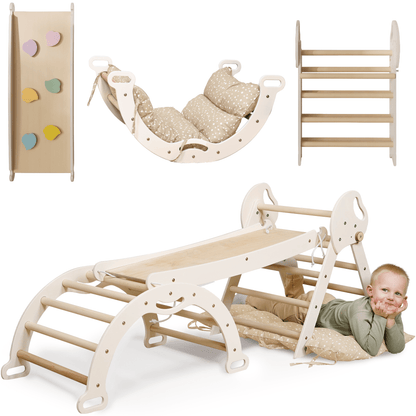 Kletterdreieck: Kletterbogen mit Rutschbrett für Babys (1–3 Jahre)
