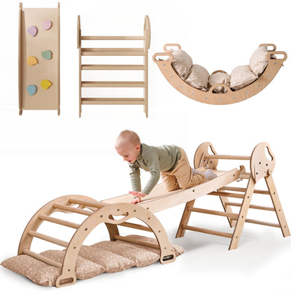 Kletterdreieck: Kletterbogen mit Rutschbrett für Babys (1–3 Jahre)