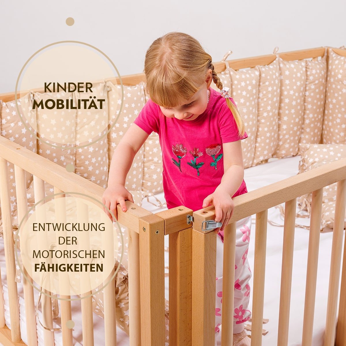 Bodenbett für Kinder ab 6 Monaten Montessori