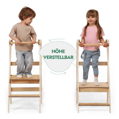 Lernturm - Höhenverstellbarer Kinderstuhl