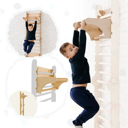 Kletterwand Sprossenwand Ergänzung für Kletterdreieck