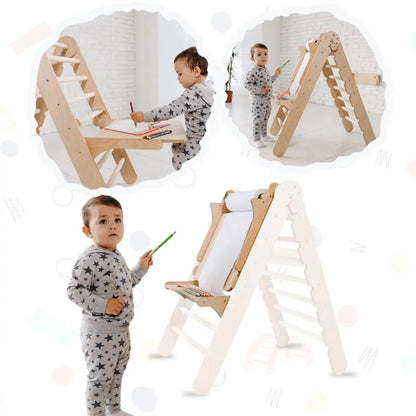 Staffelei mit Kinderstuhl