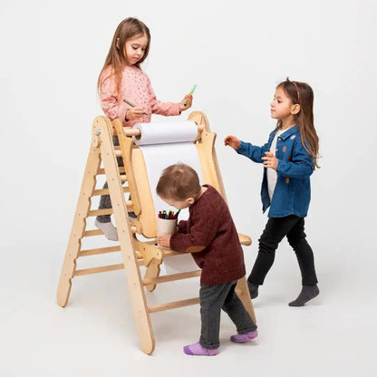 Staffelei mit Kinderstuhl