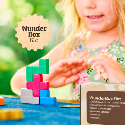 Kinder Geschenkbox 4-7 Jahre: WunderBox, Entwicklung im Spielformat