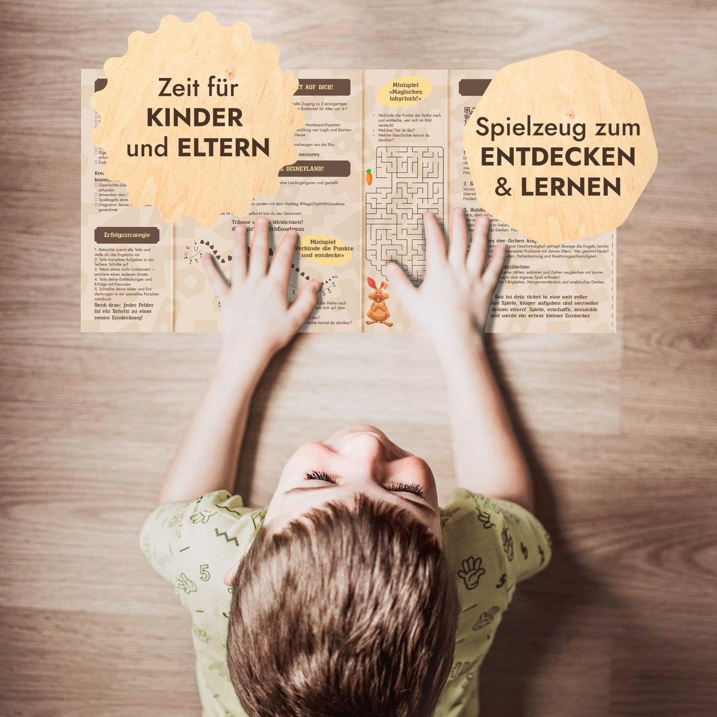 Kinder Geschenkbox 4-7 Jahre: WunderBox, Entwicklung im Spielformat